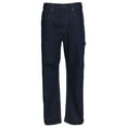 thumbnail image 3 of Mens Denim Jeans Pants Premium Cotton Straight Leg Fit CA8929 Stone Wash 32x32, 3 of 5