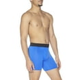 thumbnail image 4 of Athletic Works Men's Underwear Quick Dry Stretch Boxer Briefs for Men, S, Silver Assorted, 6 Pack, 4 of 8