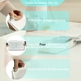 thumbnail image 5 of Original Bento Box Lunch Box Japanese Style 2 Layer Food Containers with Utensils Spoon and Fork Bundle Divider Salad Box for Men Women(Pink), 5 of 11