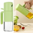 thumbnail image 1 of 2 In 1 Oil Dispenser And Oil Sprayer Oil Sprayer For Cooking Cooking Oil Dispenser Sprayer Oil Dispenser For Kitchen Spray 16Oz Glass Olive Oil Dispenser Bottle,1X Oil Spray Pot Clearance, 1 of 9