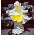 thumbnail image 4 of Linterna de mensajero de terror, adorno de bruja, escultura de resina, estatua de fantasma, 4 of 5
