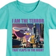 thumbnail image 3 of Disney - Darkwing Duck - I Am the Terror - Toddler & Youth Girls Short Sleeve Graphic T-Shirt, 3 of 5