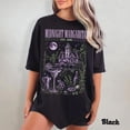 thumbnail image 2 of Midnight Margaritas Shirt, Witchy Cocktail Graphic Tee, Retro Halloween T-Shirt, Spooky Season Drink Lover Gift, 2 of 7