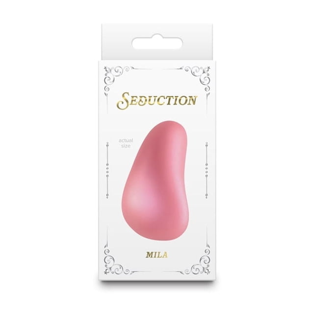 Seduction Mila Body Mini Clitoral Vibrator, Metallic Rose Gold