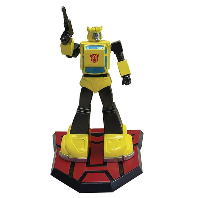 Transformers Animated 9 Inch Statue Figure 1/8 Scale PVC - Bumblebee