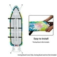 thumbnail image 4 of HELLHERO Palm Leaves Ironing Board Cover,Stylish Ironing Board Cover Cloth for Women Heavy Duty Ironing Board Replacement Washable,Easy Install, 4 of 5