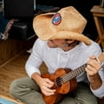 thumbnail image 2 of Peter Grimm Men's Maverick Drifter Hat Greatful Dead SYF Natural, 2 of 4