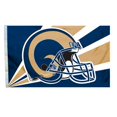 thumbnail image 1 of St. Louis Rams 3' x 5' Flag - Helmet, 1 of 1