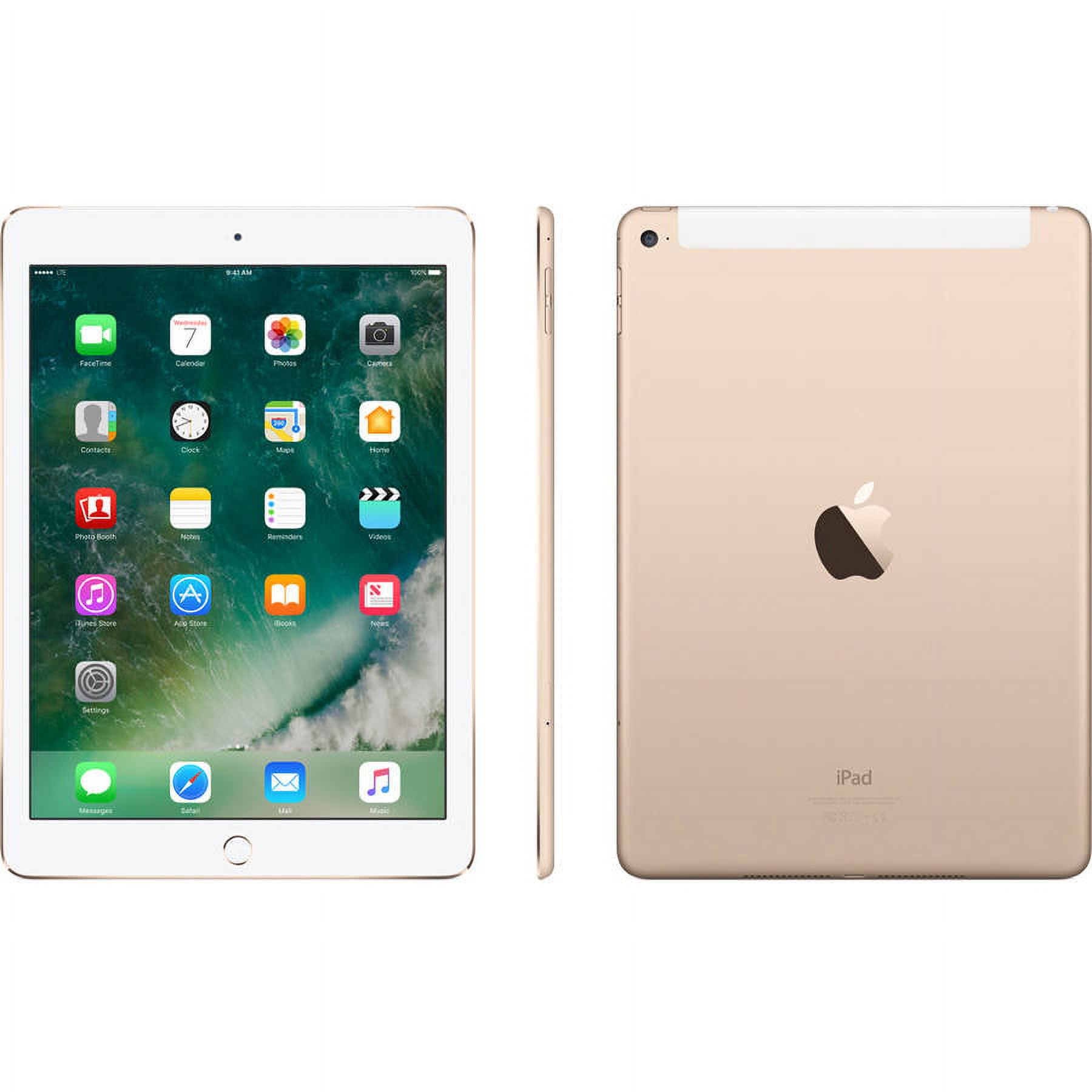Restored Apple iPad Air 2 16GB Wi-Fi + Cellular - Gold (Refurbished) - image 3 of 3