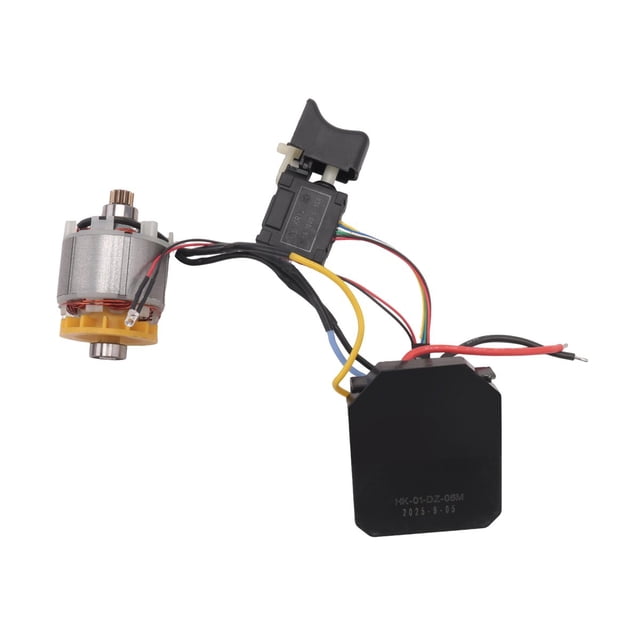 Litio Eléctrico Dril Sin Escobillas Motor Asamblea 21V 12 Dientes Tablero de Control Taladro