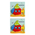 thumbnail image 3 of Vogacara Juguete de con forma de vehículo de dibujos animados, juguete para interiores, preescolar, educación temprana, juguetes esclarecedores, No.08 2piezas Vogacara CBP185176, 3 of 6