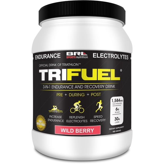 acdanc   - 3-in-1 Endurance and Recovery, Hydration, BCAA, Electrolyte Enhanced Drink (Wild Berry)