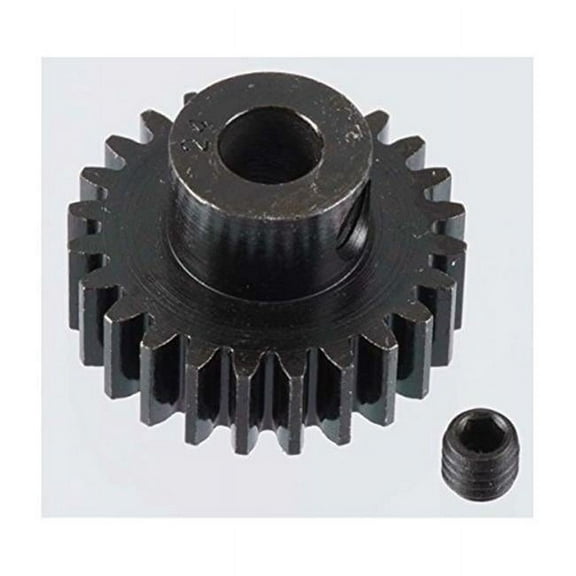 Extra Hard 24 Tooth Blackened Steel 32 Pitch Pinion - 5 mm