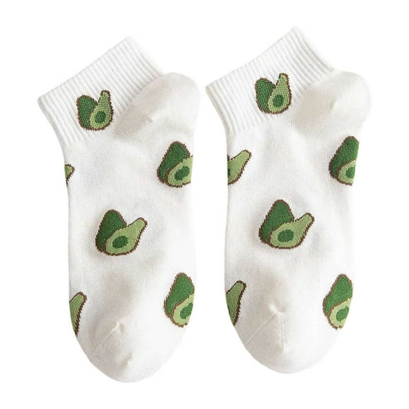GDREDA Socks Short Women’s Airy Embroidered Casual Ankle Everyday Wear Japanese Style Comfort Socks for Daily Use White,One Size