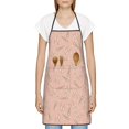 thumbnail image 3 of Yiaed New Year'S Eve Party Print Kitchen Apron with Hand Wipe Pockets,Big Pocket,Aprons for Women with Pockets, Waterproof for Cooking Baking, 3 of 7