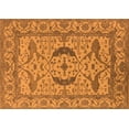 thumbnail image 1 of Ahgly Company Indoor Rectangle Oriental Orange Industrial Area Rugs, 5' x 7', 1 of 4