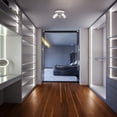 thumbnail image 4 of 3-Bulb LED Ceiling Spotlight, Adjustable & Rotating, White, Bulbs Excluded, 4 of 5