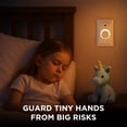 thumbnail image 3 of Funda de enchufe y luz nocturna GlowGuard Baby Proof, paquete de 1, 3 of 6