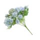 thumbnail image 3 of Decoración floral para el hogar Ramo de flores de rosas artificiales Boda Nupcial Tela de seda Ramo de flores falsas, Azul lago Eigraketly HA6621-04B, 3 of 6