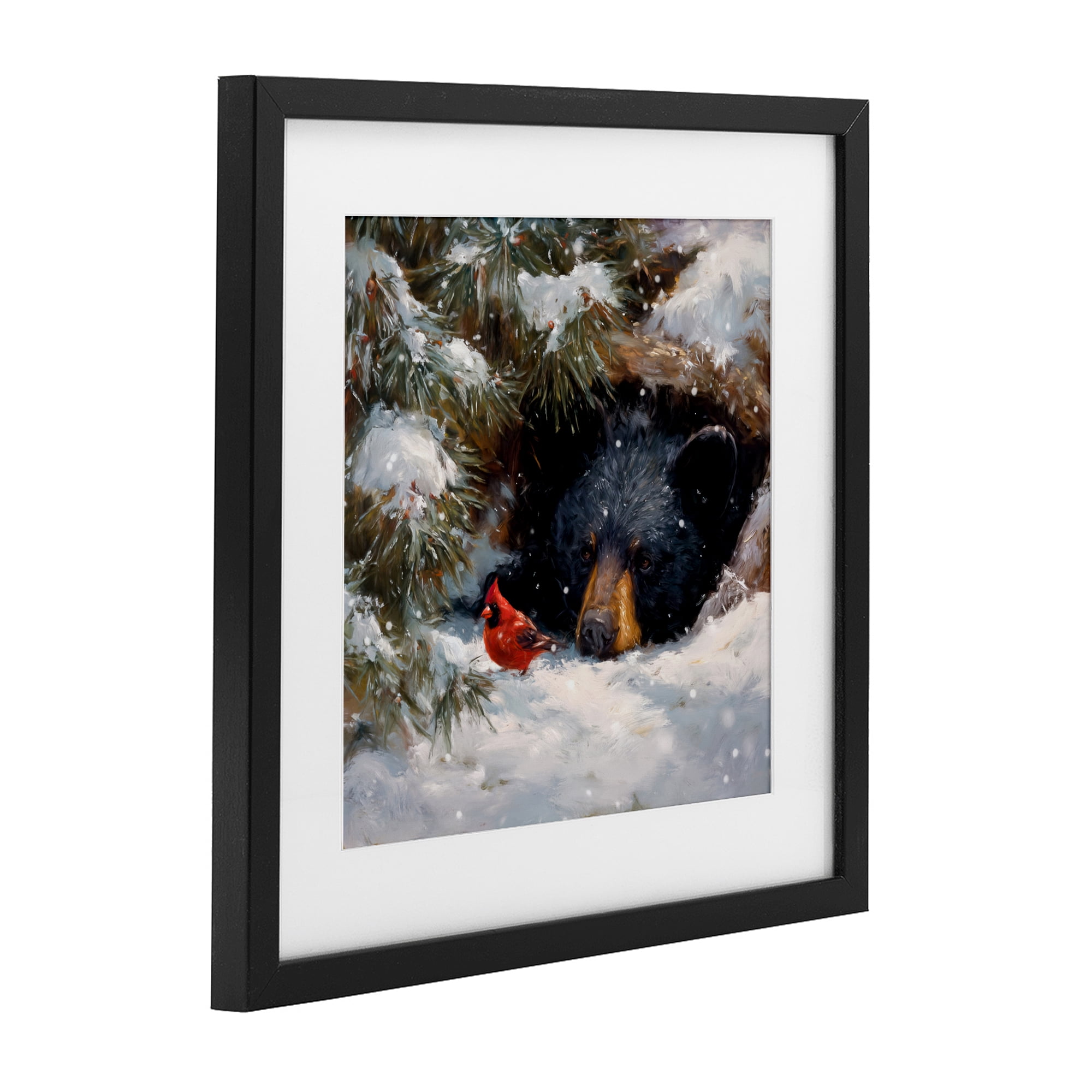 Stupell Industries Warm Watch From The Den Black Framed Print Under Glass, design by Tina LeCour