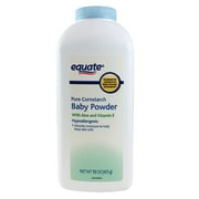 Equate Aloe Vera & Vitamin E Baby Powder, 15 oz