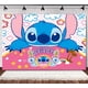 thumbnail image 1 of Vajilla de papel de Lilo Stitch para niños, decoración de fiesta de cumpleaños, taza, plato, servilleta, mantel, globos para Baby Shower, suministros para fiestas, 1 of 4