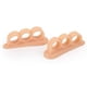 thumbnail image 2 of Almohadillas separadoras elásticas para dedos de los pies, 2 uds., alisador Hallux Valgus (beige) Sywqhk Cuidado Belleza, 2 of 8