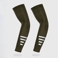 thumbnail image 2 of Ahabrexf Sun Protection Arm Sleeves for Men Reflective Night Cycling Running Breathable Ice Sleeve Cover, 2 of 9
