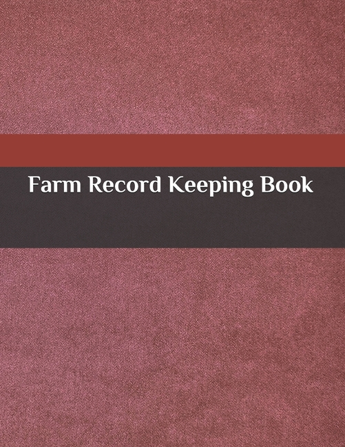 Farm Record Keeping Book Farm Record Log Farming Essentials Farm