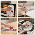 thumbnail image 5 of 2 Pcs Pioneer Flower Floral Print Pattern Kitchen Towels, Funny Microfiber Dish Towel Set, 18" X 26" Tea Towels, 5 of 6