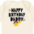 thumbnail image 4 of Inktastic Happy Birthday Daddy Party Boys or Girls Long Sleeve Baby Bodysuit, 4 of 5
