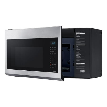 Samsung - 1.7 cu. ft. Over-the-Range Convection Microwave with WiFi - Stainless steel