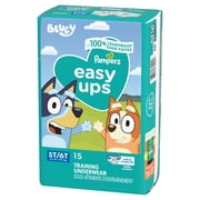 Pampers Easy Ups Bluey Potty Training Pants Size 5T-6T, 15 Count (Select for More Options)