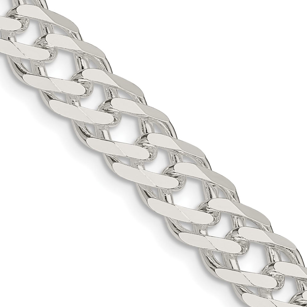 Rambo Flat Curb Chain Necklace, 18 