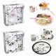 thumbnail image 4 of Creative New Bamboo Fiber Kids Dinnerware Set Five Piece Set Kindergarten Baby, 4 of 5
