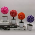 thumbnail image 3 of Planta artificial Bearachild decoración versátil rosa 14 cm 24 cm, 3 of 6