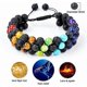 thumbnail image 2 of Lava Rock Bracelet Bead Bracelet -8mm Tiger Eye Bracelet Essential Oil Diffuser Healing Heilwiy Gift, 2 of 4