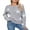 01-Gray, variant on Crewneck Sweaters for Women Trendy Star Sweater Casual Pullover Sweaters Fall Lightweight Girls Sweaters Shermie