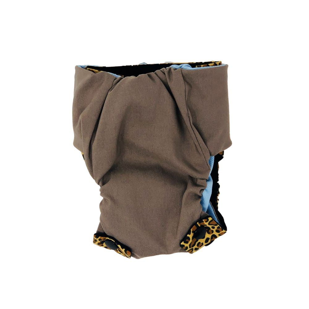 Barkertime Leopard Cat Diaper Snappy