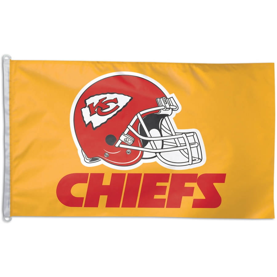 NFL Kansas City Chiefs Team Flag, 3' x 5'