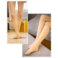 thumbnail image 3 of Uooqdmx Knee High Socks, Thigh High Socks, Cute Socks, Boot Socks for Women, Thigh High Stockings, Beige One Size, 3 of 4