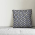 thumbnail image 2 of Creative Products Grey and Yellow Diamond 20x20 Spun Poly Pillow, 2 of 2