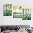thumbnail image 4 of Stunning White Birch Forest Triptych Wall Art – Perfect Decor for Modern Homes, 4 of 6