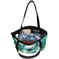 thumbnail image 5 of Koala Canvas Leather Mix Tote Bag with Twill, Sponge, Jeanette Material | 30x10.5x39cm/11.8x4.1x15.4in Size, 5 of 5