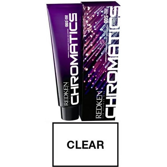 Redken Chromatics Prismatic Permanent Hair Color - Clear - Pack of 1 with Sleek Comb
