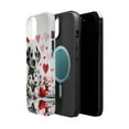 thumbnail image 2 of DistinctInk MagSafe Tough Case for Apple iPhone 14 Plus (6.7" Screen) - Valentine's Day Dalmatian Puppy - Shockproof Protection, 2 of 6