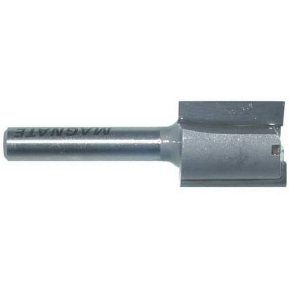 Magnate 267 Straight Plunge 2 Flute Carbide Tipped Router Bit — 5/8" Cutting Diameter; 3/4" Cutting Length; 1/4" Shank Diameter; 1-1/4" Shank Length