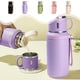 thumbnail image 1 of Vaso infusor de té de acero inoxidable • 600 ml de gran capacidad • 304 interior de acero inoxidable • taza de viaje aislante en caliente y fría • tapa a prueba de fugas, 1 of 6