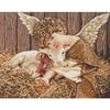 Angel With Lamb Counted Cross Stitch Kit