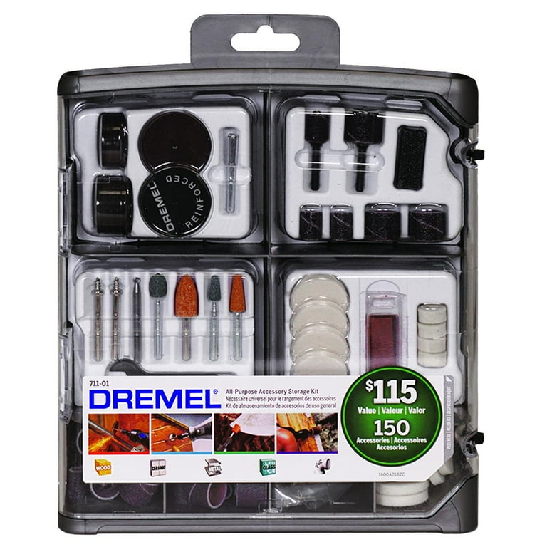 WEN 230151A 150-Piece Rotary Tool Accessory Kit with Carrying Case